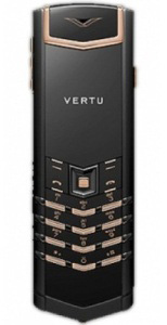 Vertu Signature S Design Black Red Gold