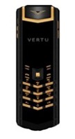 Vertu Signature S Design Black Red Gold